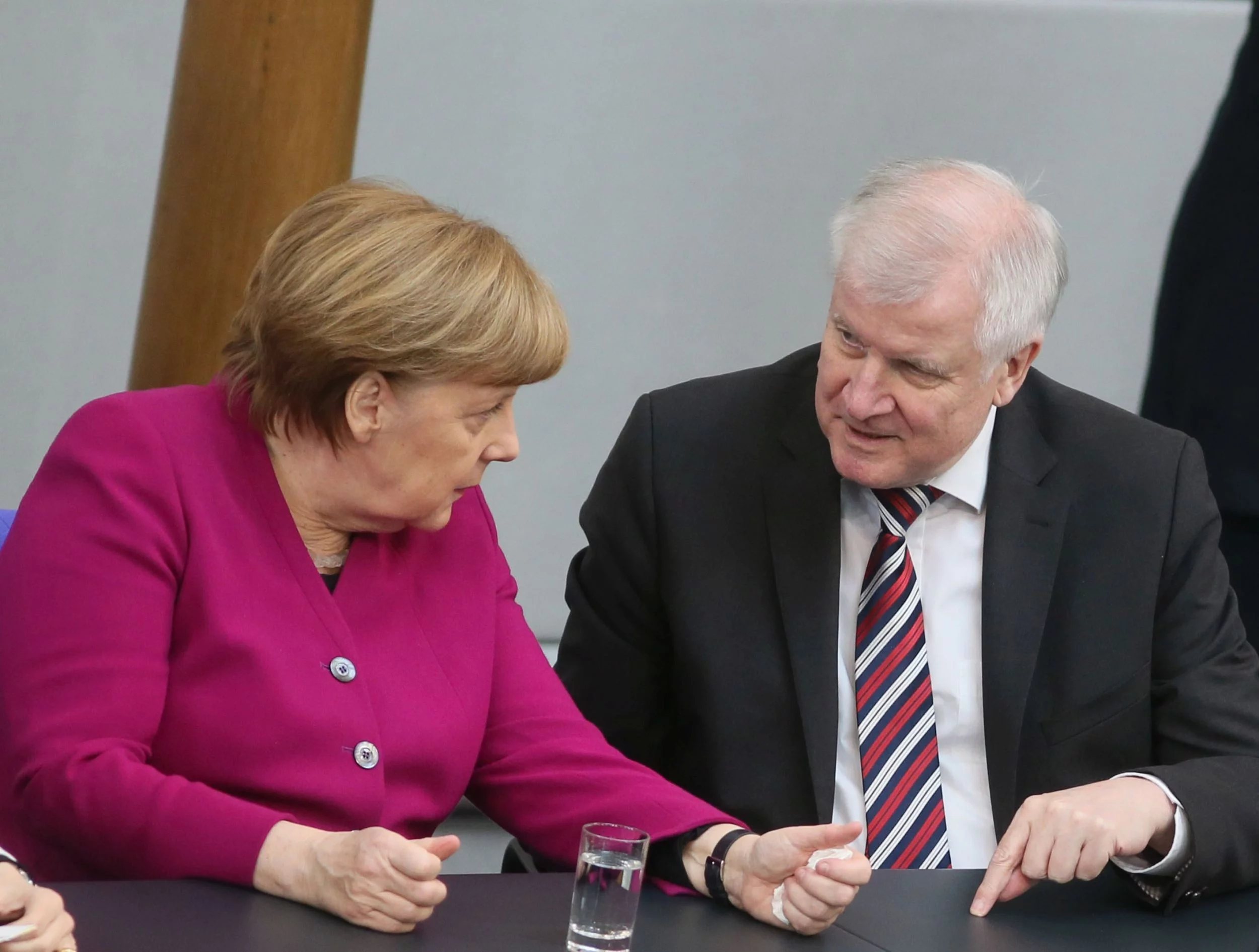 Angela Merkel i Horst Seehofer