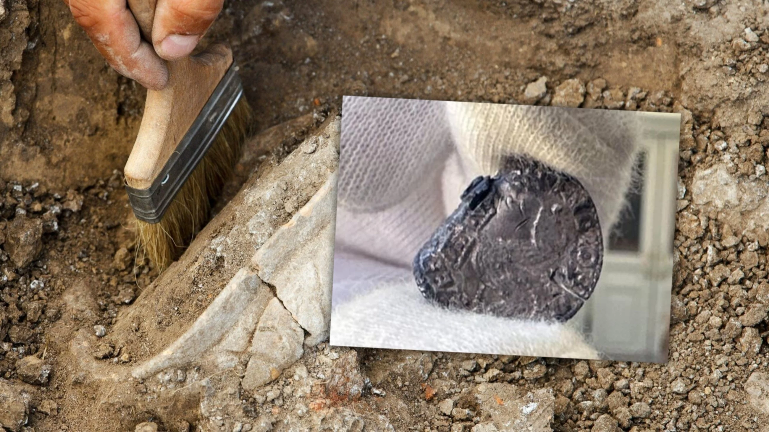 Poszukiwacze metali trafili na coś wyjątkowego. „Baranek Boży” i proroctwo