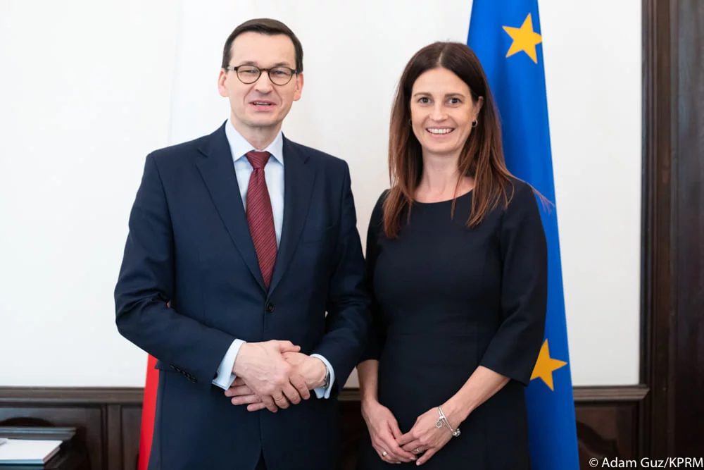 Mateusz Morawiecki i Danuta Dmowska-Andrzejuk