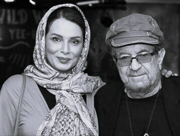 Dariush Mehrjui i jego żona Vahideh Mohammadifar