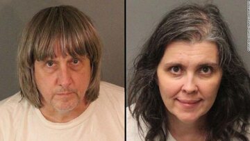 David i Louise Turpin po aresztowaniu