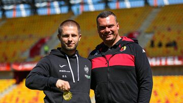Dawid Szulczek (z lewej) i Adrian Siemieniec