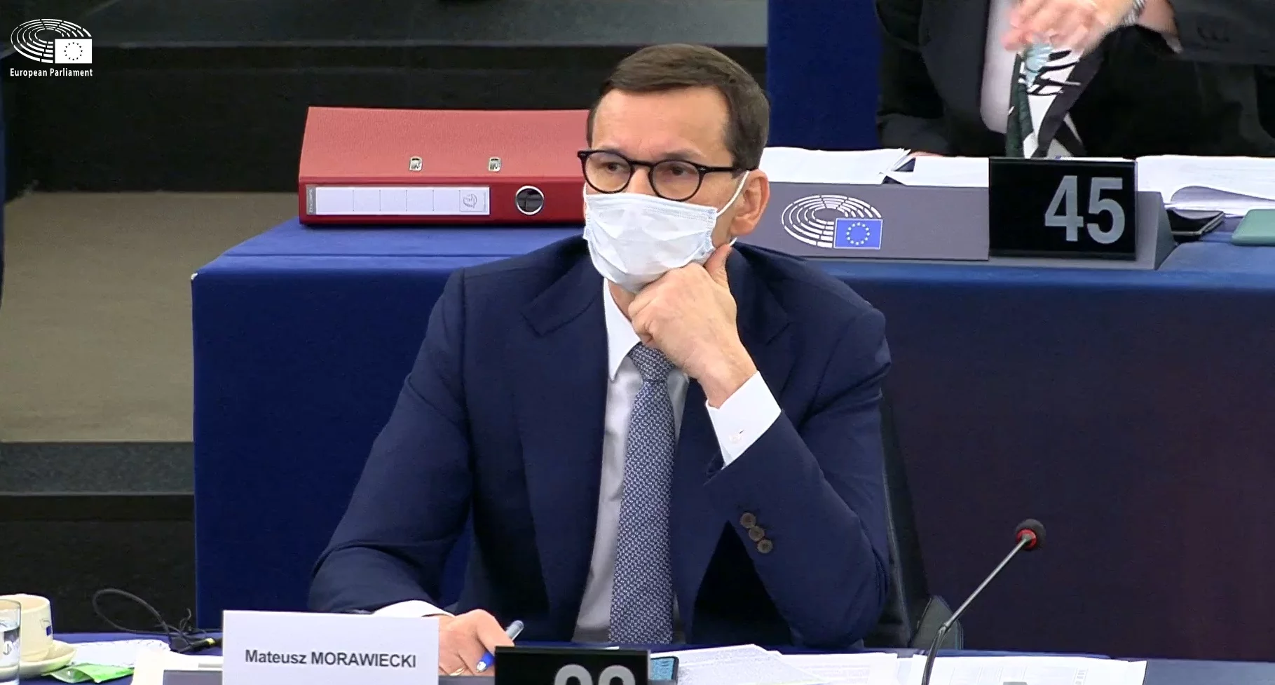 Mateusz Morawiecki w Parlamencie Europejskim