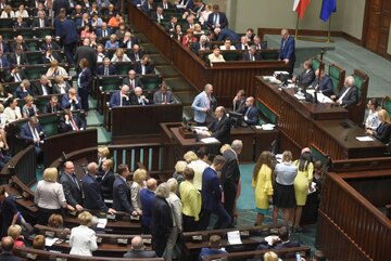 Debata o projekcie ustawy dotyczącym Sądu Najwyższego w Sejmie