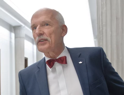 Janusz Korwin-Mikke (fot.  fot. Jacek Herok/ Newspix.pl )