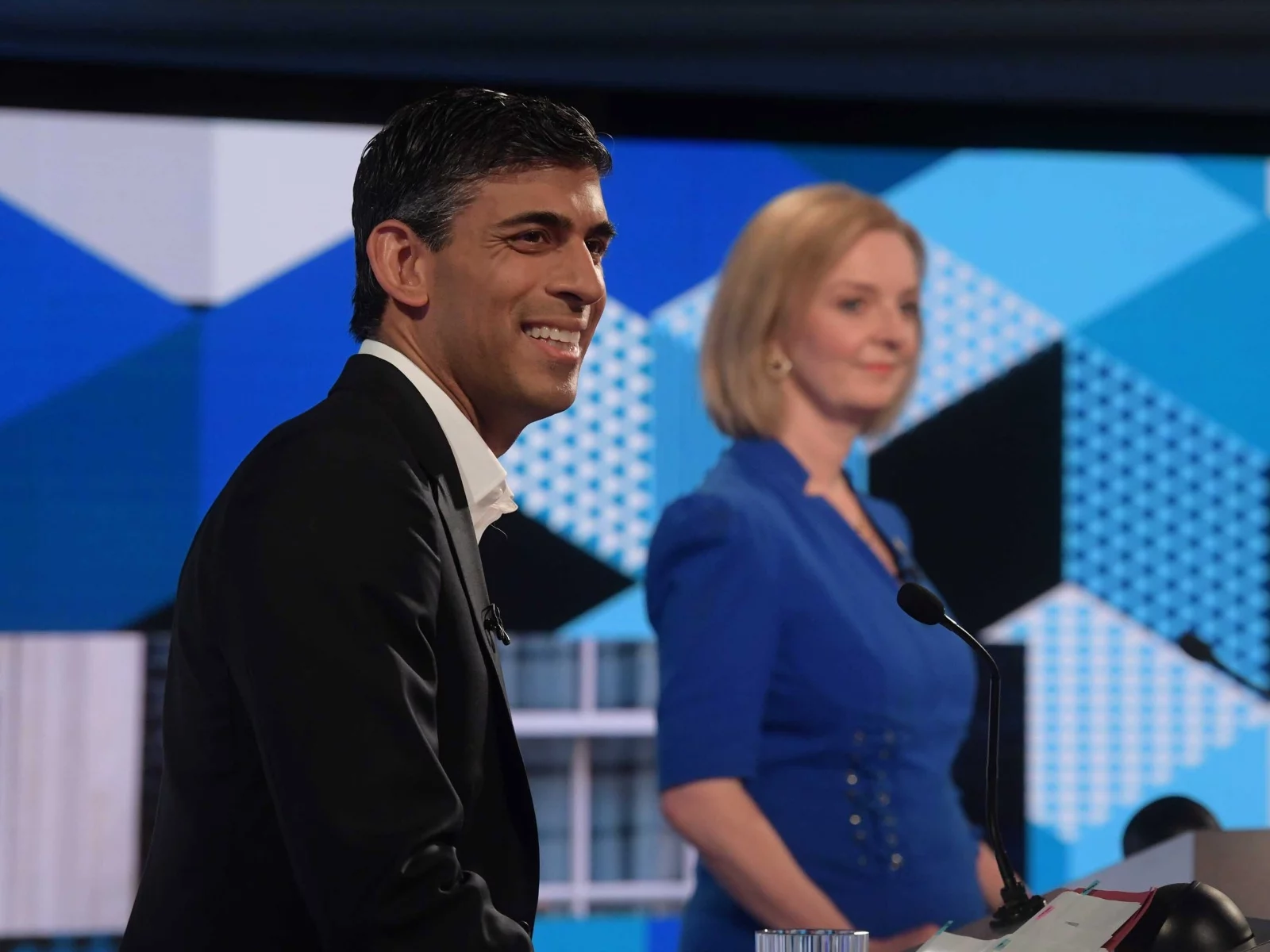 Rishi Sunak i Liz Truss