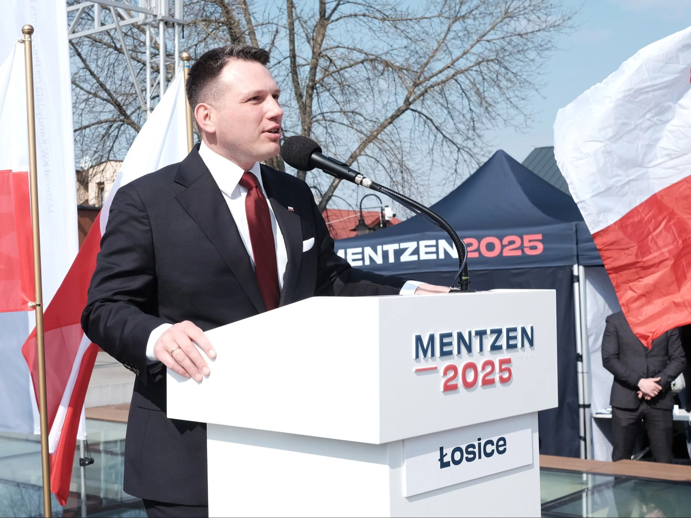 Mentzen zapytany o nieobecność na debacie w Końskich. „Są jakieś granice bezczelności”