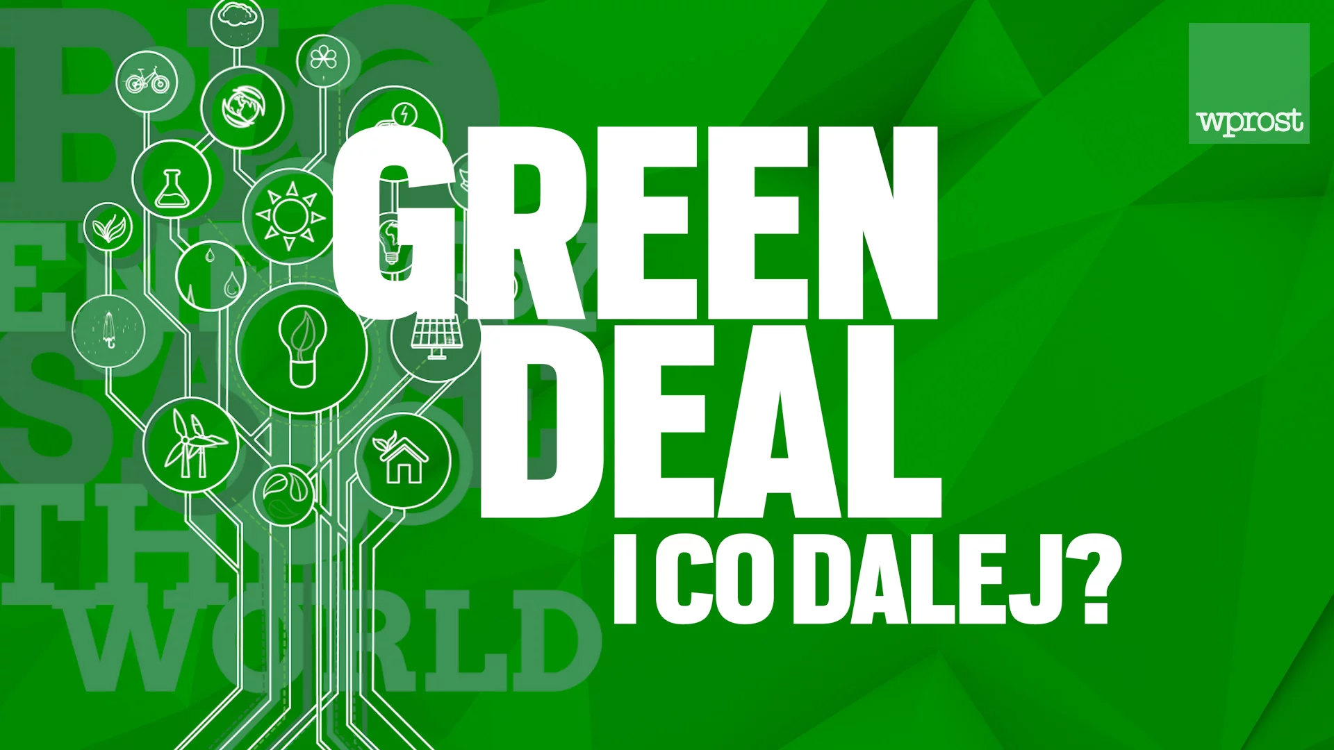 Green deal i co dalej? Debata „Wprost”
