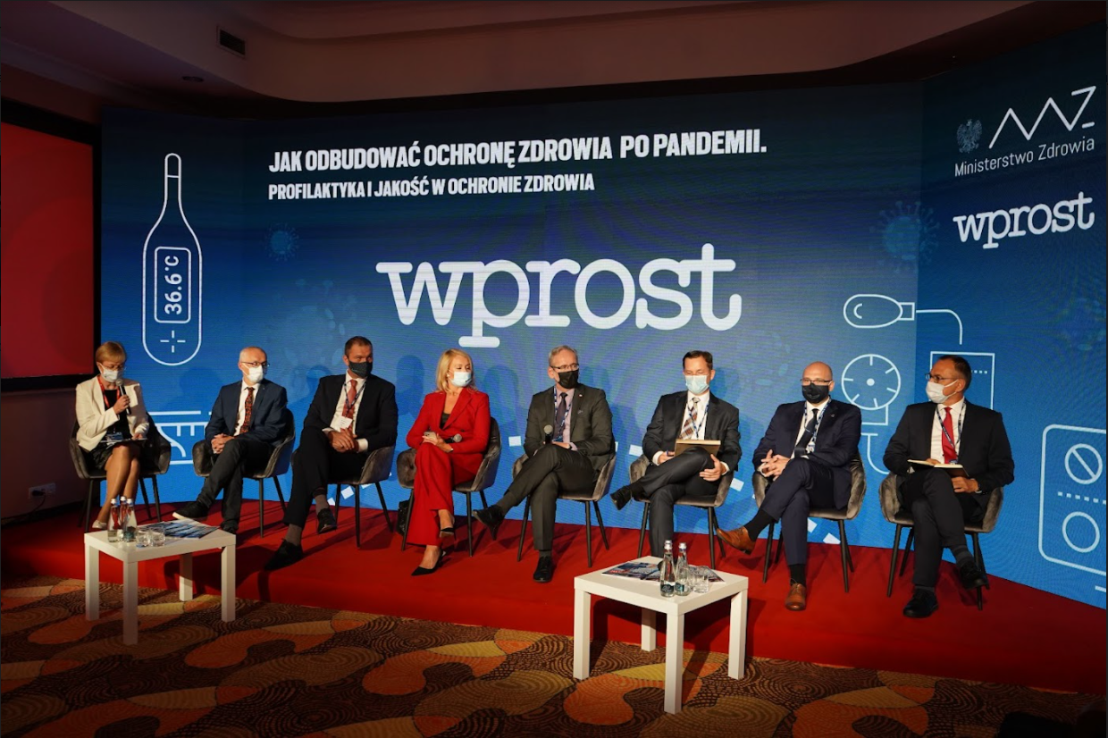 Foro económico.  Discusión de «Wprost» con la participación del Ministro de Salud