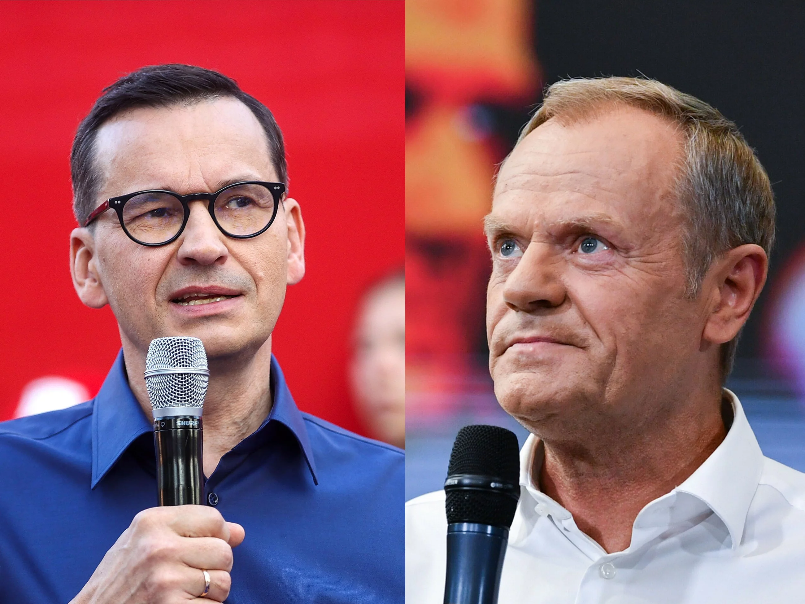 Mateusz Morawiecki i Donald Tusk