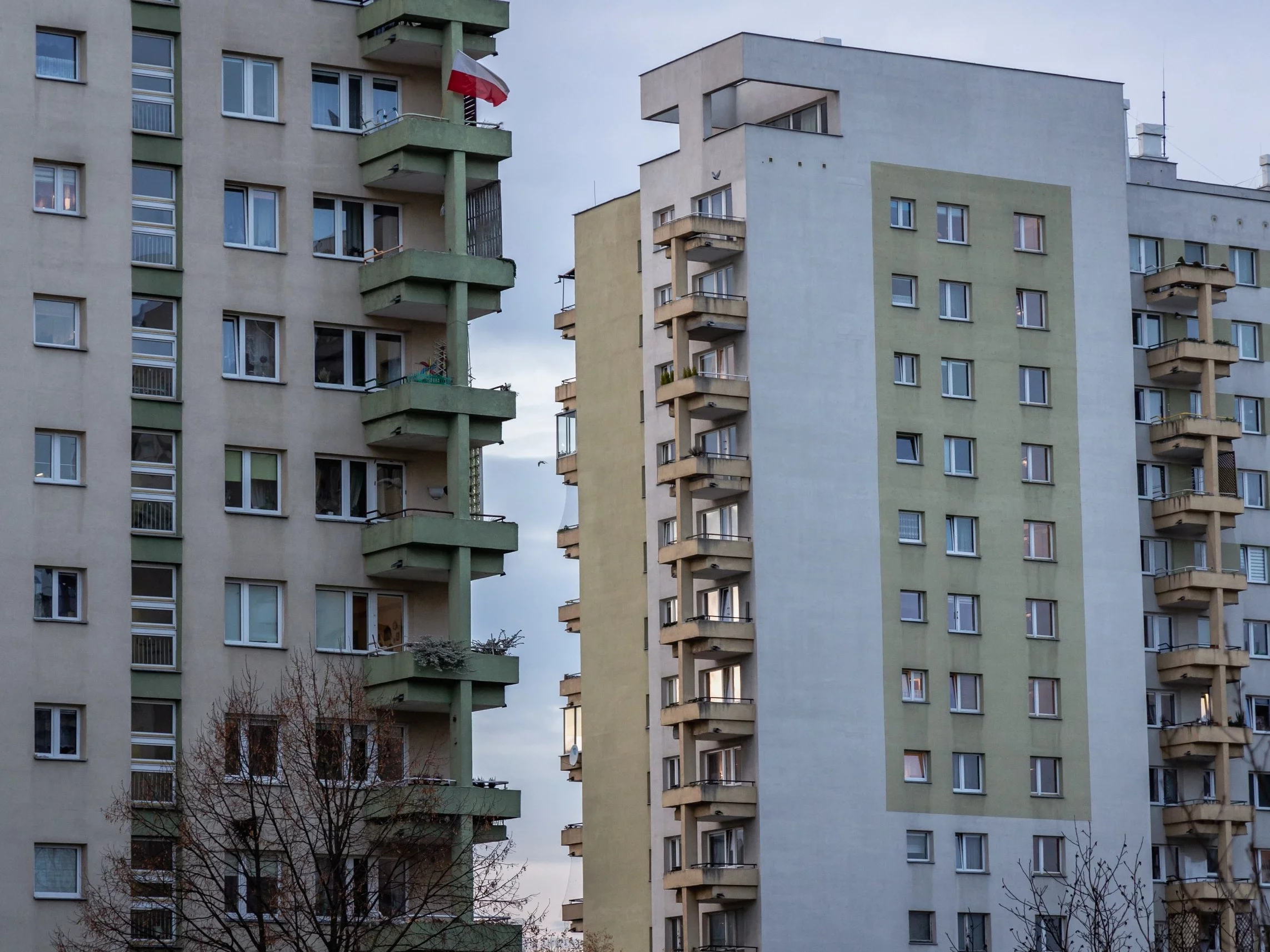 Bloki w Warszawie