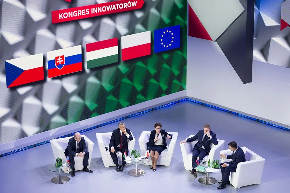 Uczestnicy Kongresu Innowacyjności podczas debaty