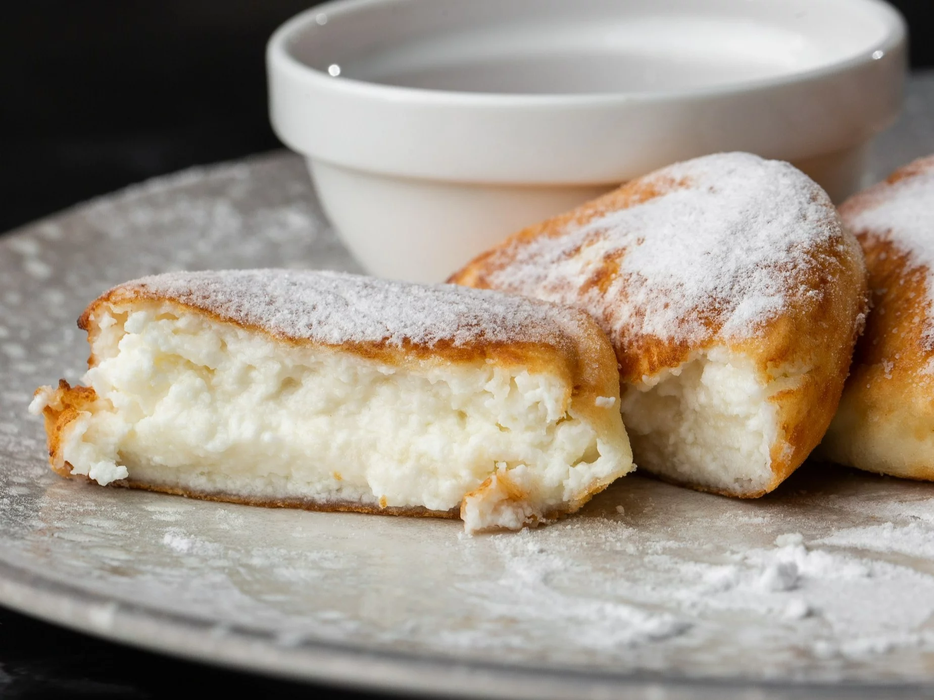 Kremowe serowe placuszki