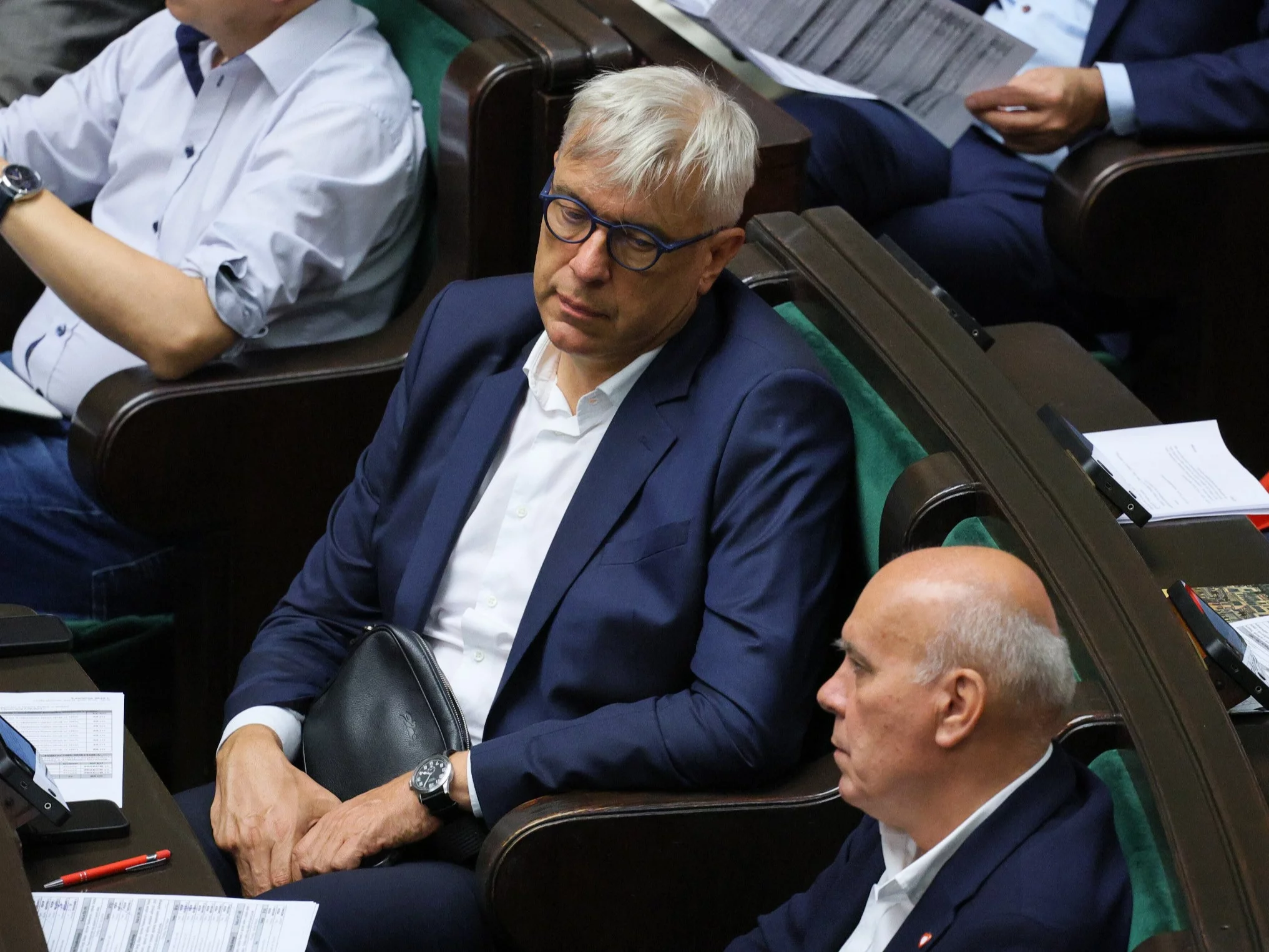 Demonstracja Giertycha wobec Nawrockiego. „Wiem, iż tego się po mnie spodziewają”