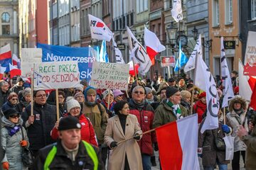 Demonstracja KOD w Gdańsku