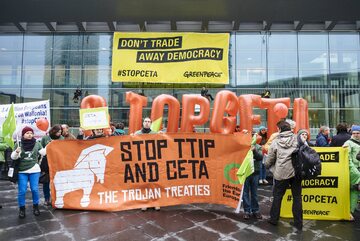 Demonstracje ws. CETA i TTiP