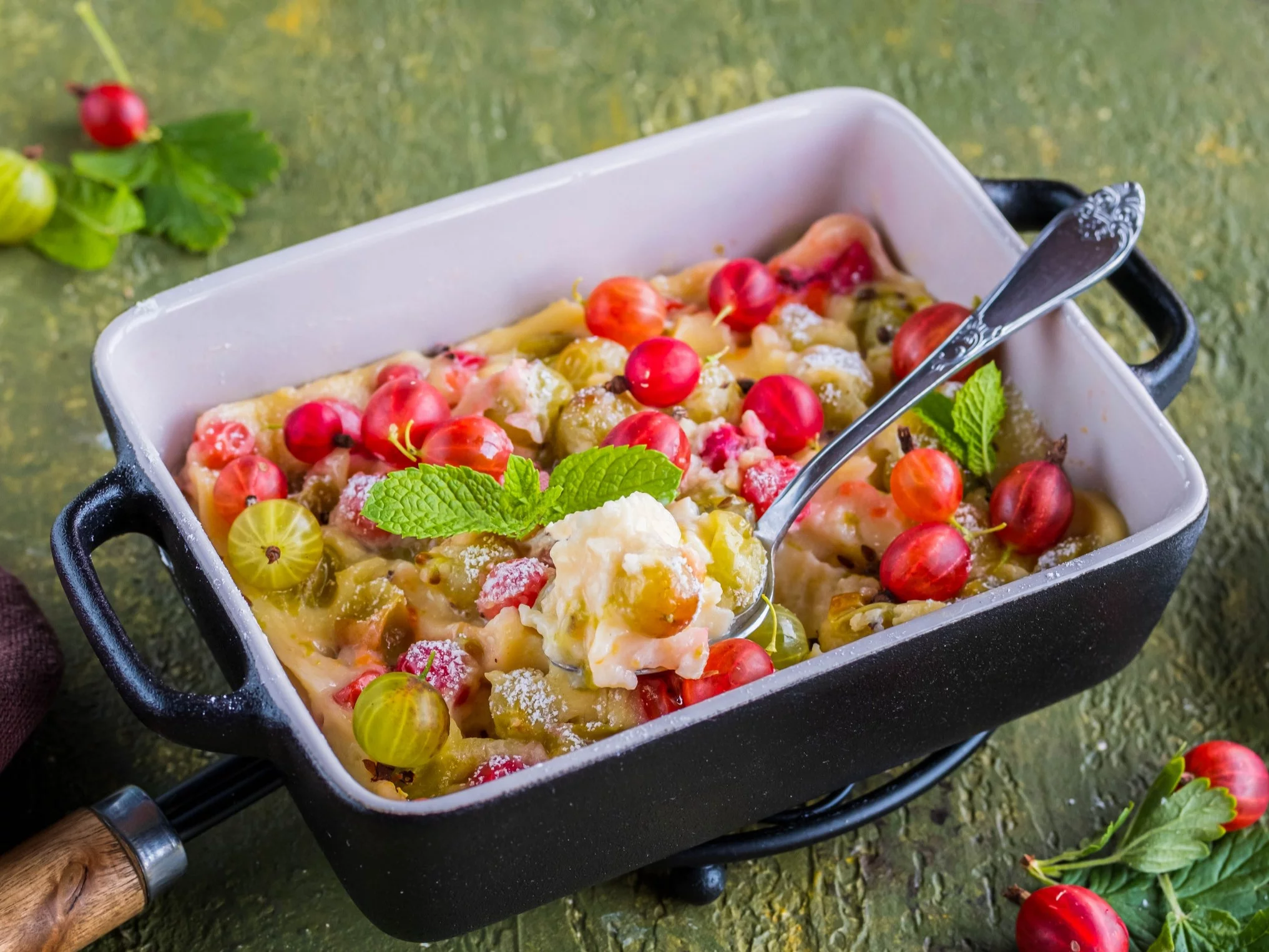 Clafoutis z agrestem