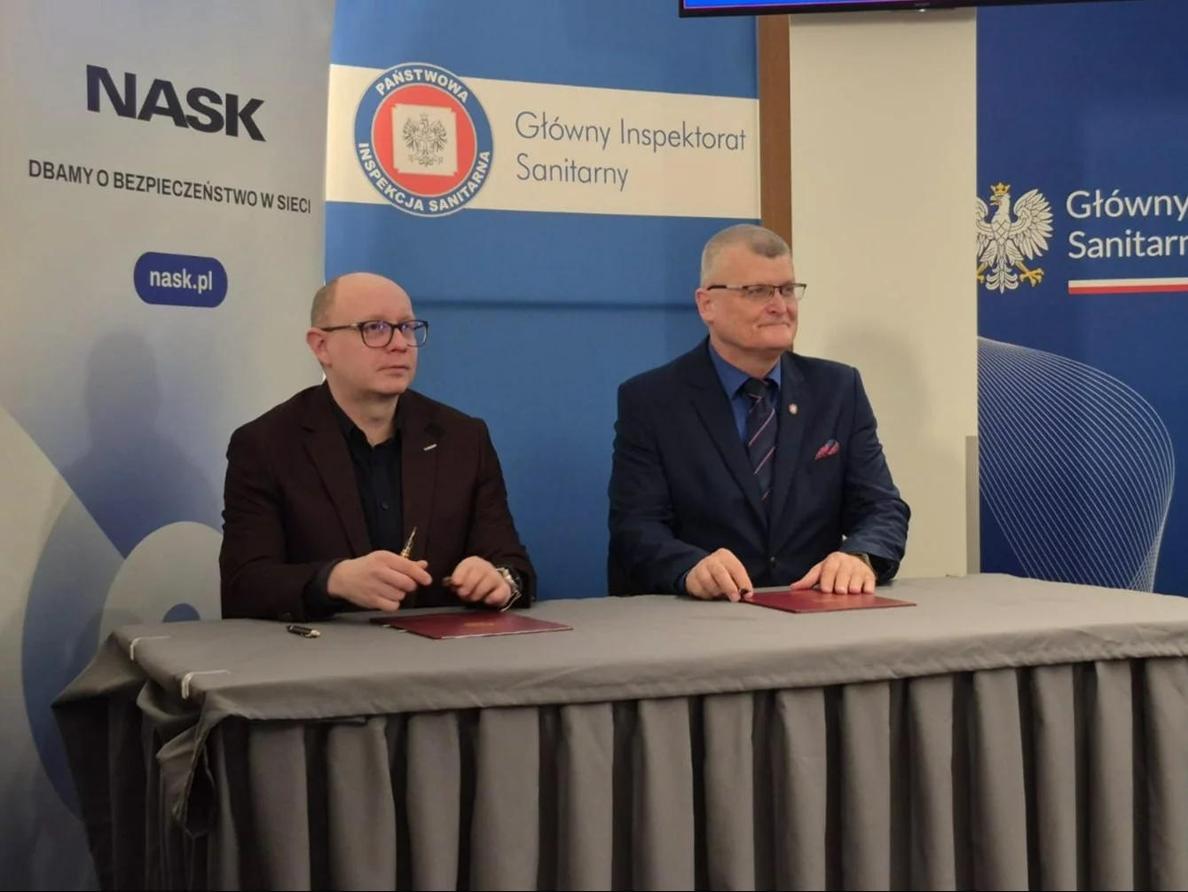 Podpisanie współpracy NASK i GIS
