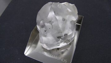 Diament znaleziony w Lesoto