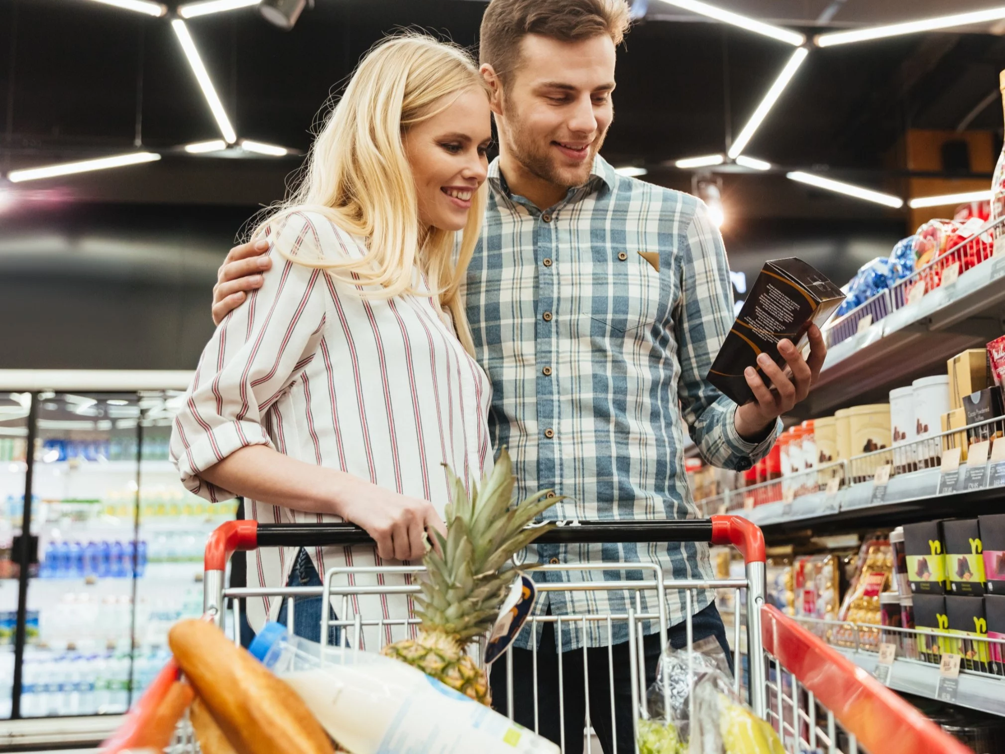 Zakupy w supermarkecie