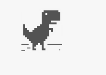 "Dinozaur" z Chrome