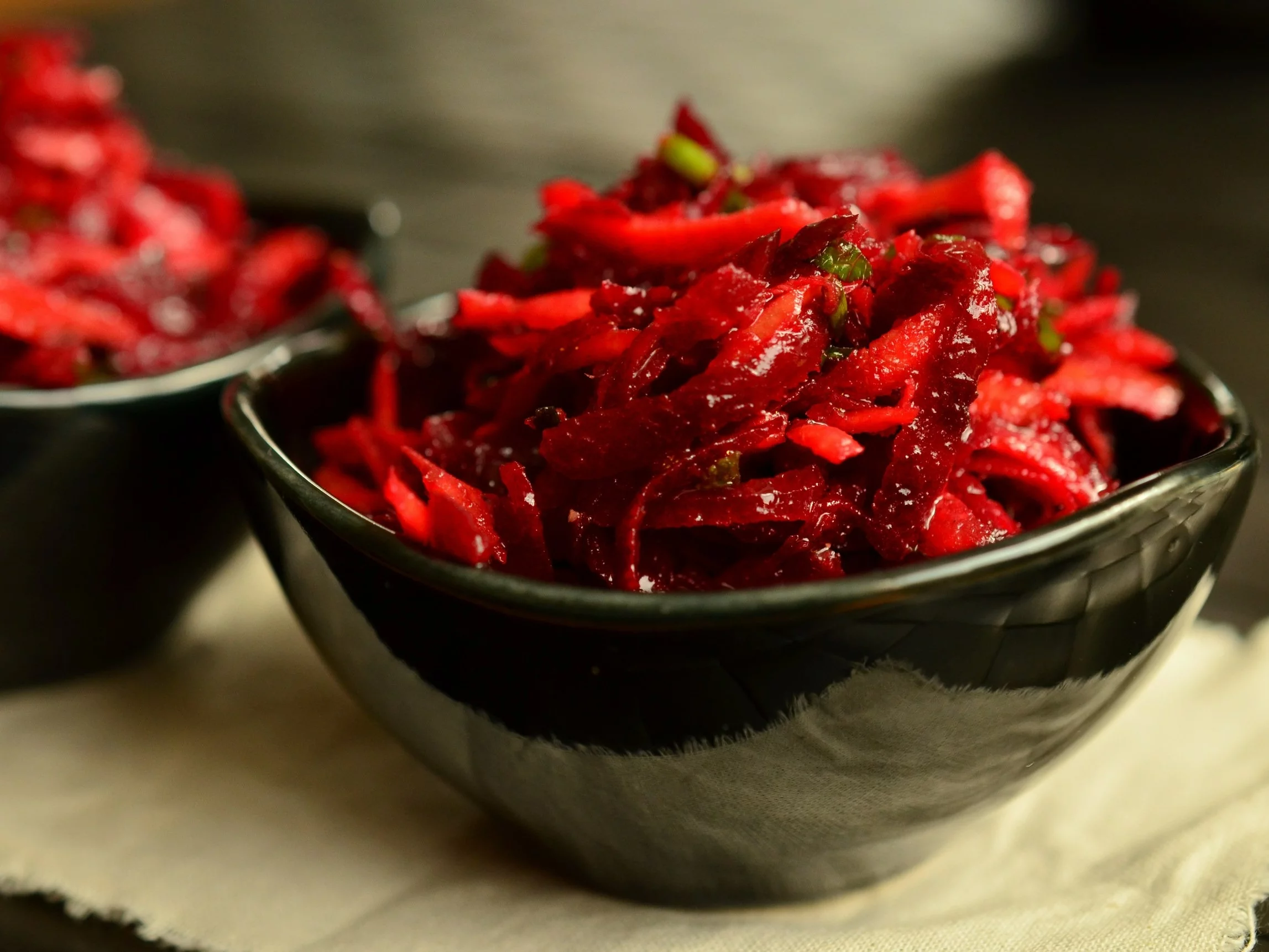 Sałatka z buraków z wiśniami