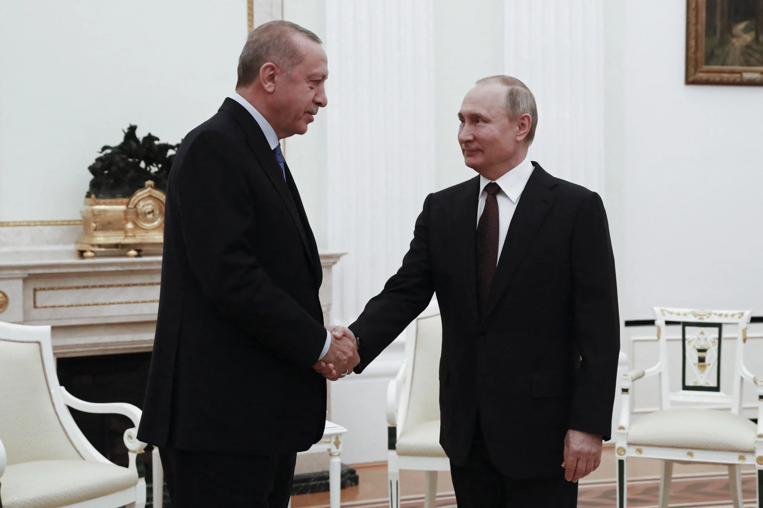 Recep Tayyip Erdogan i Władimir Putin