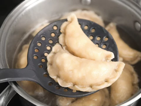 Ugotowane pierogi