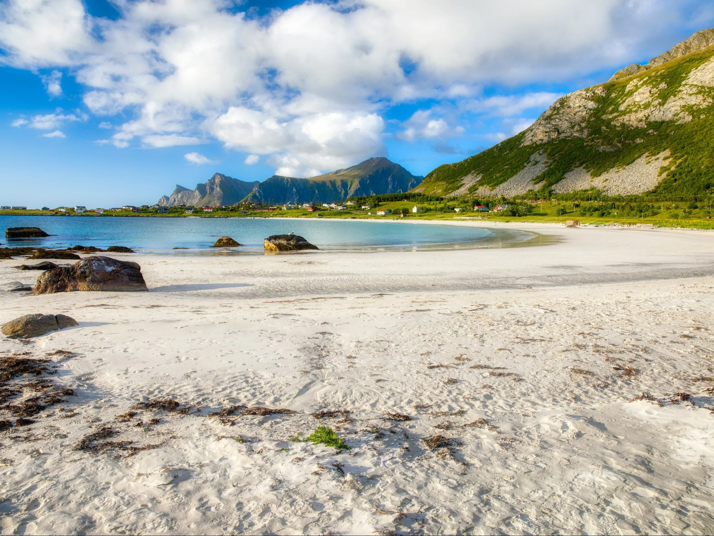 Plaża w Norwegii