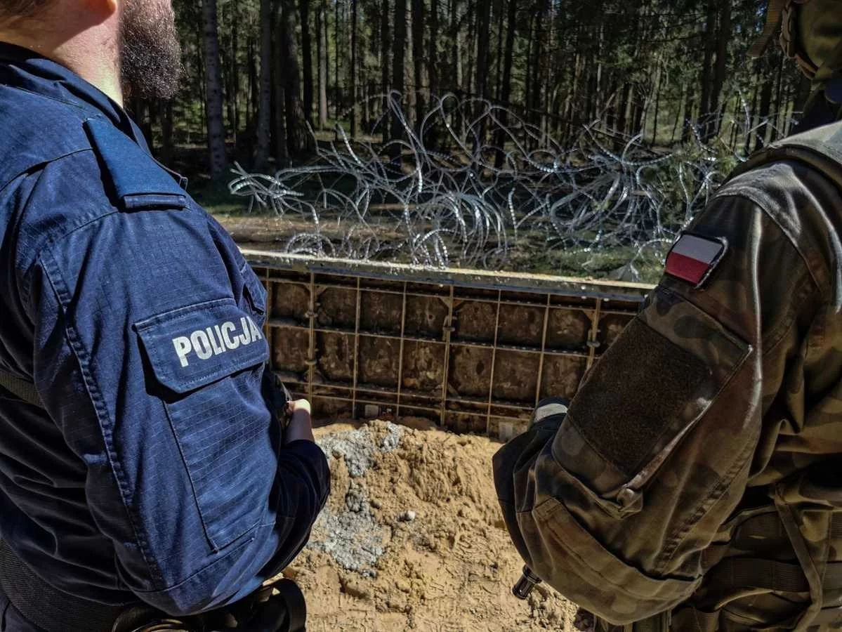 Patrol na granicy polsko-białoruskiej