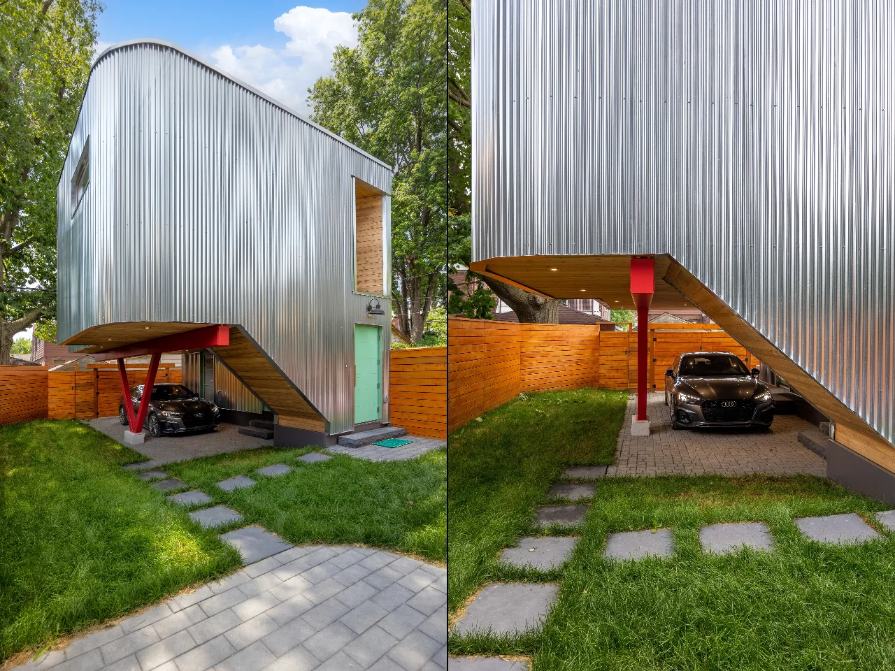 Pocket Laneway House, projekt: Weiss Architecture & Urbanism Limited