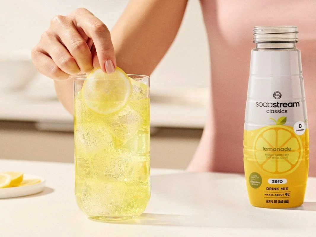 Domowa lemoniada z syropem ZERO od SodaStream