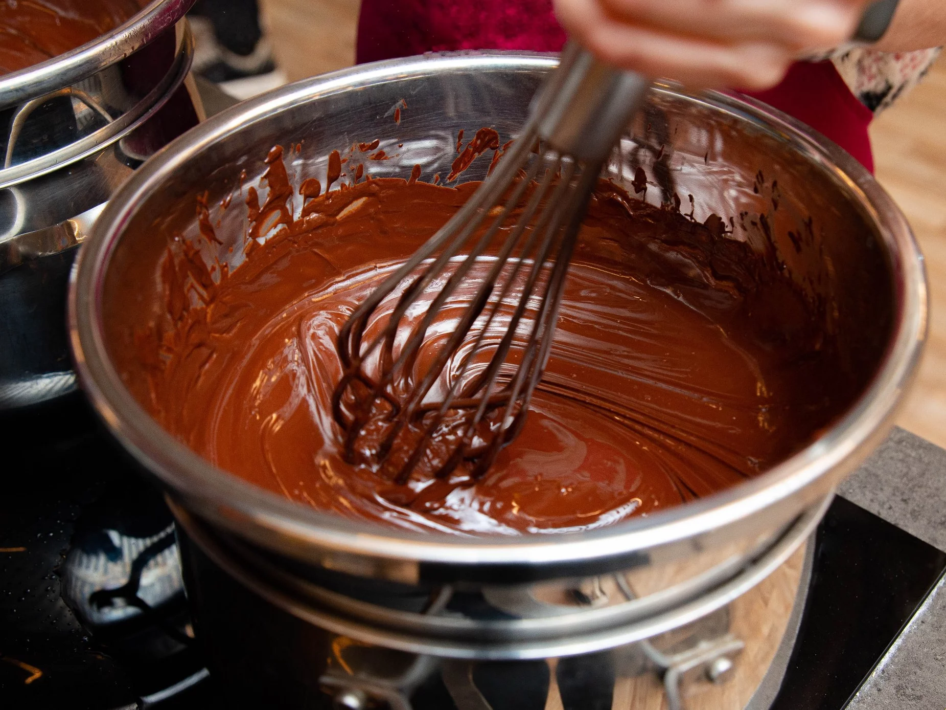 Rozpuszczanie czekolady