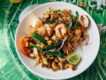 Domowe danie Pad Thai