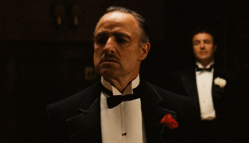 Don Vito Corleone w filmie „Ojciec chrzestny”