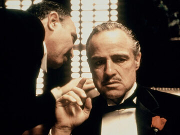 Don Vito Corleone w filmie „Ojciec chrzestny”