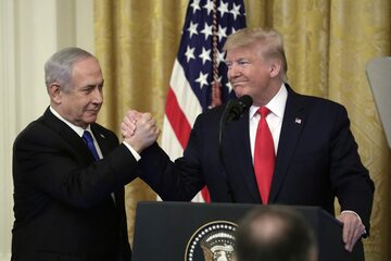 Donald Trump i Benjamin Netanjahu