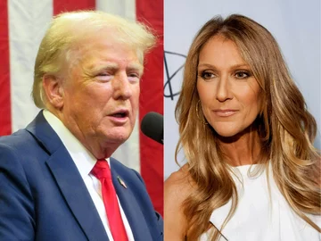 Donald Trump i Celine Dion