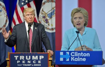 Donald Trump i Hillary Clinton