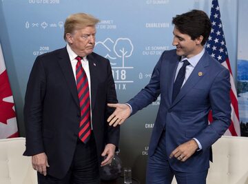 Donald Trump i Justin Trudeau