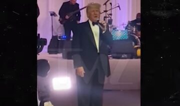 Donald Trump na weselu