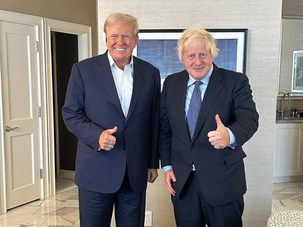 Donald Trump i Boris Johnson