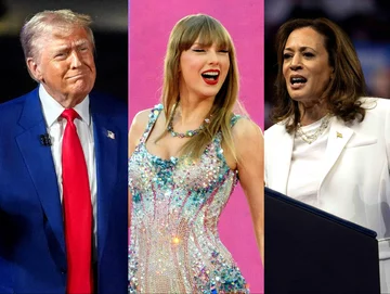 Donald Trump, Taylor Swift i Kamala Harris