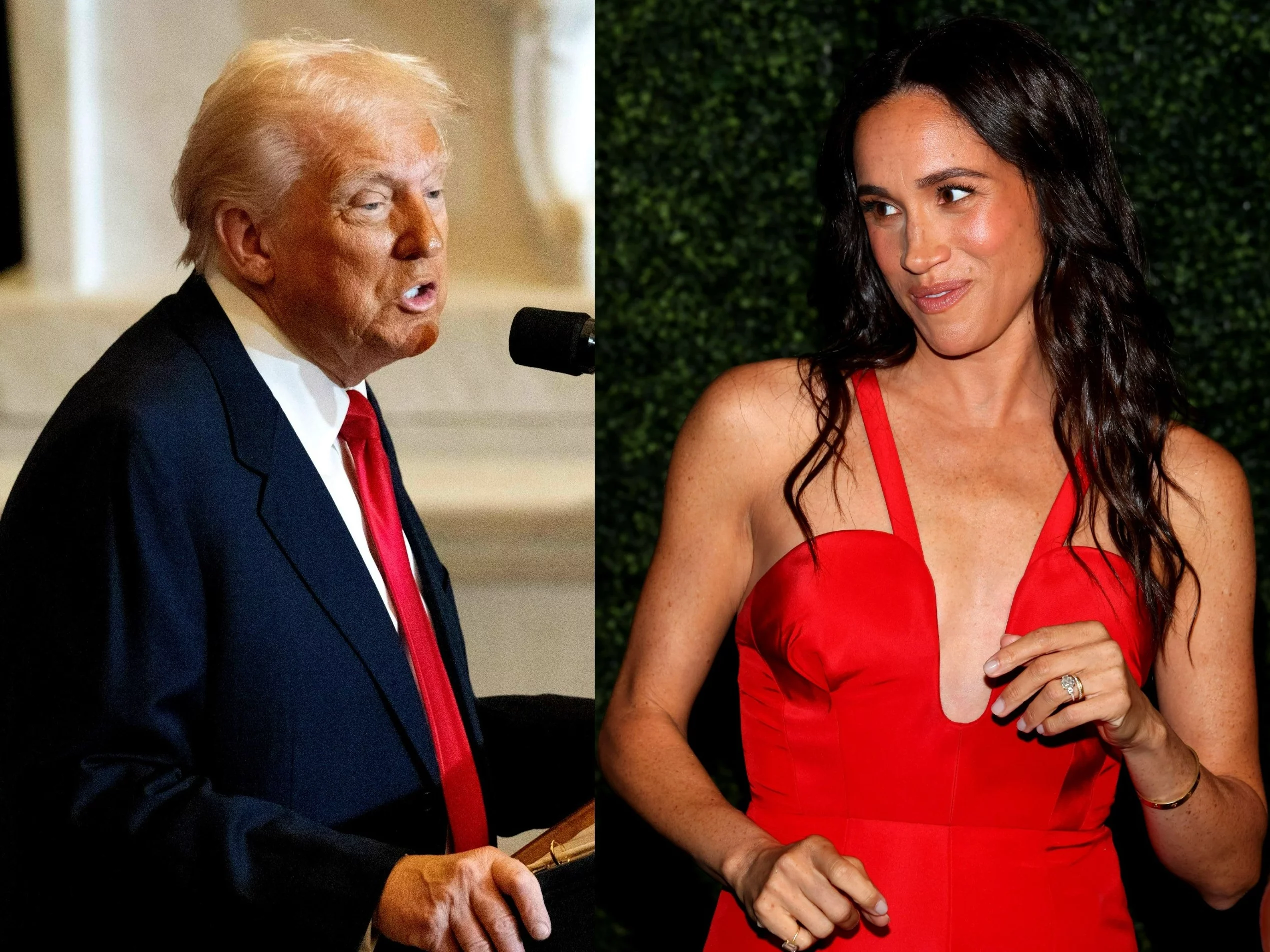 Donald Trump i Meghan Markle