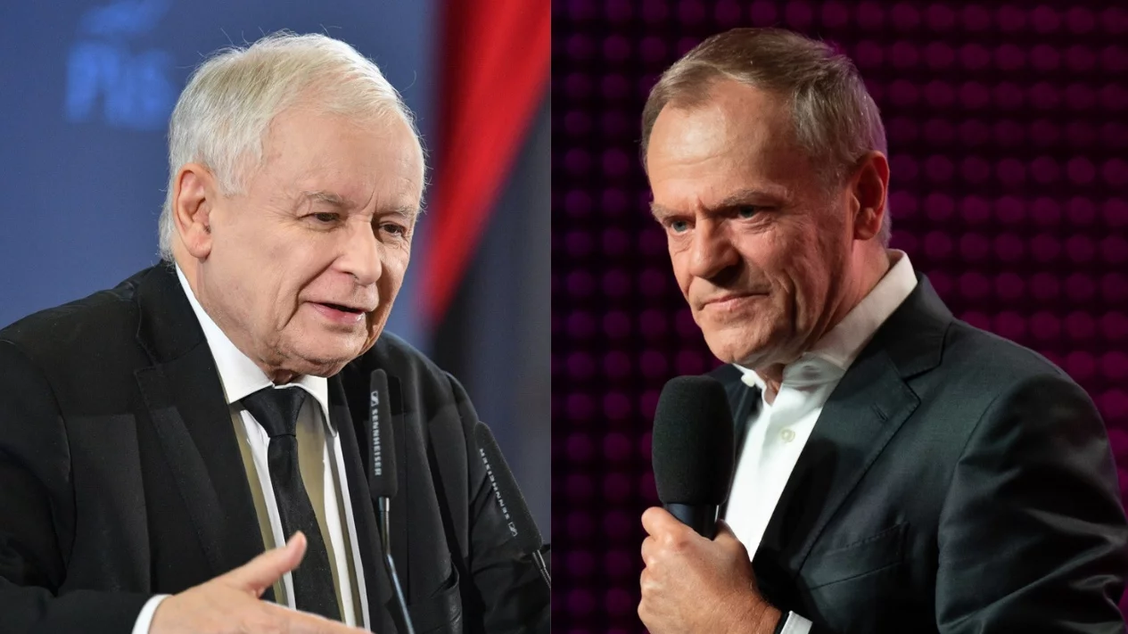 Jarosław Kaczyński i Donald Tusk