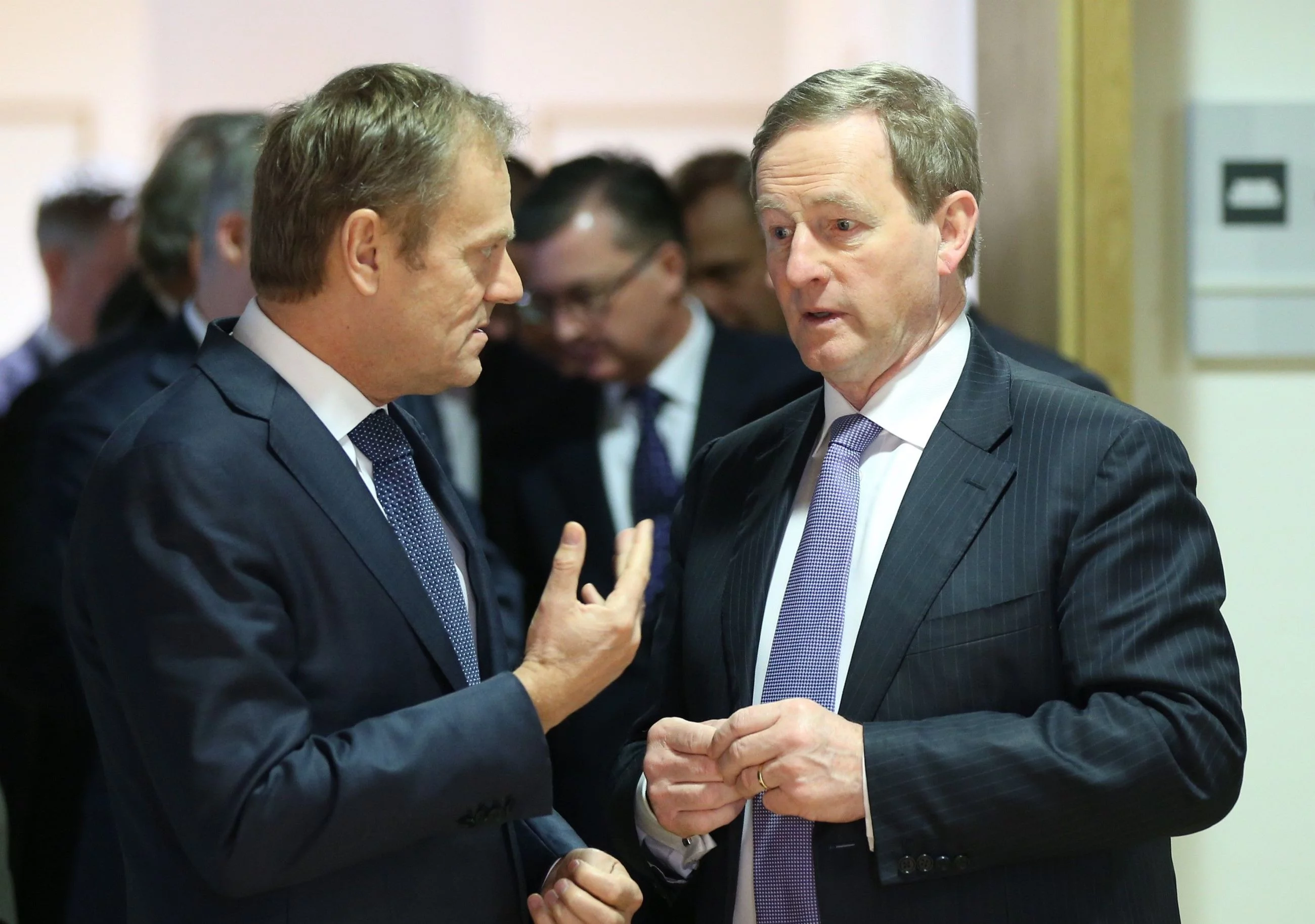 Donald Tusk i Enda Kenny