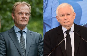 Donald Tusk i Jarosław Kaczyński