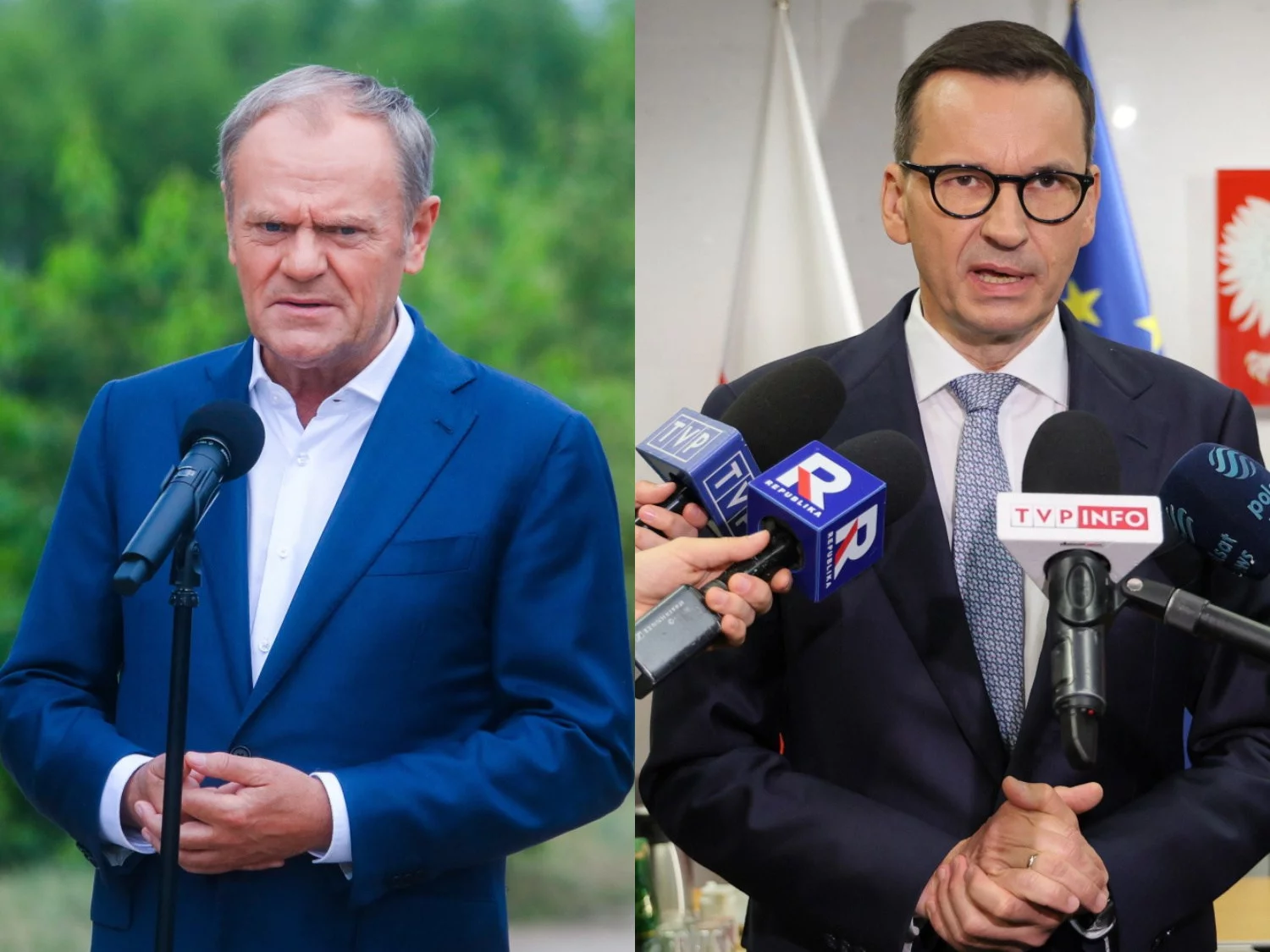 Donald Tusk, Mateusz Morawiecki