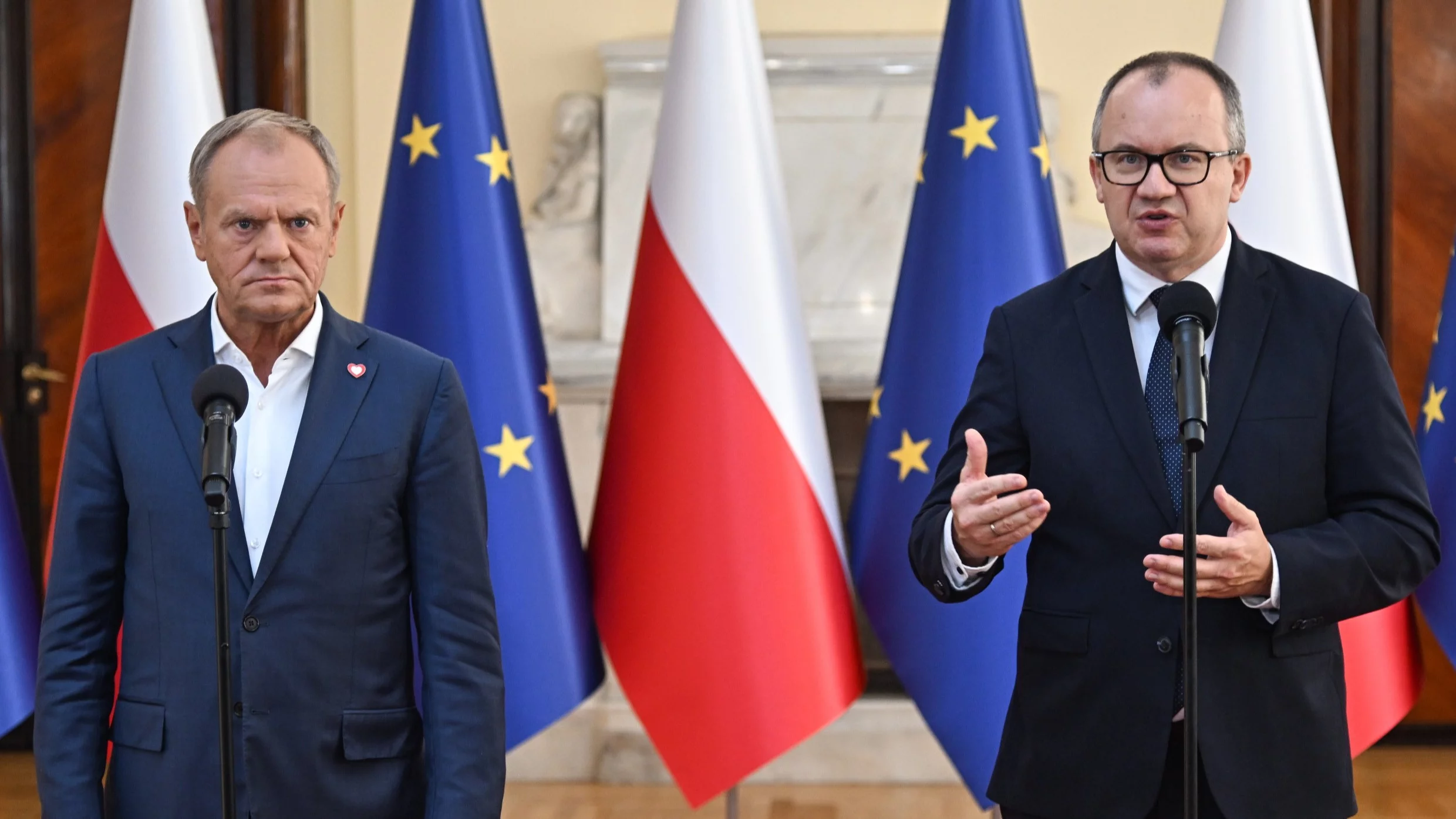 Donald Tusk i Adam Bodnar