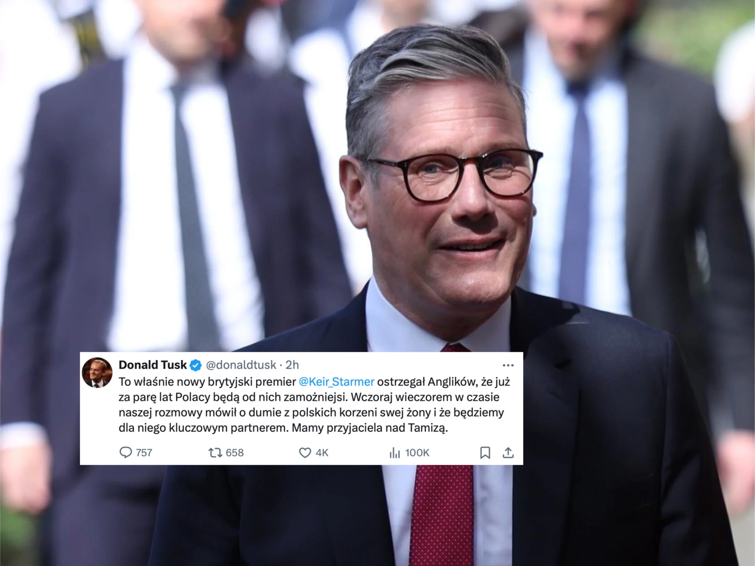 Lider Partii Pracy Keir Starmer